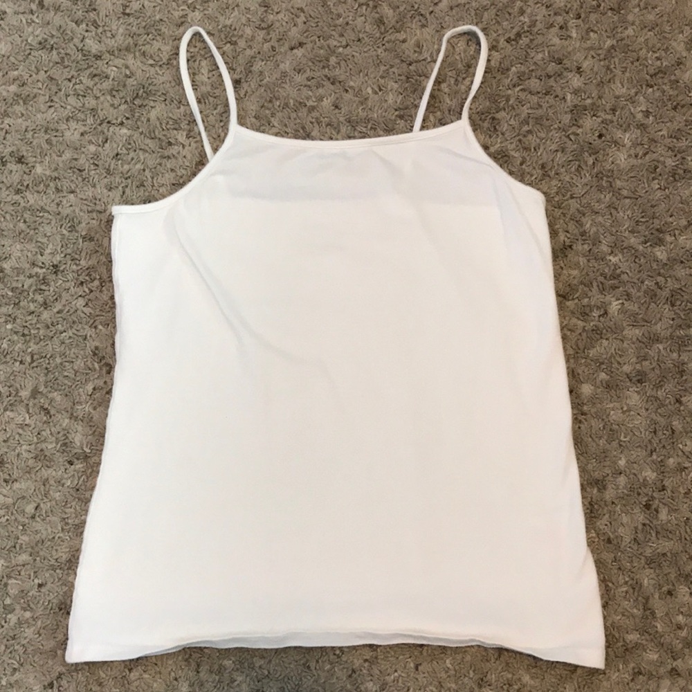 Small white tank top